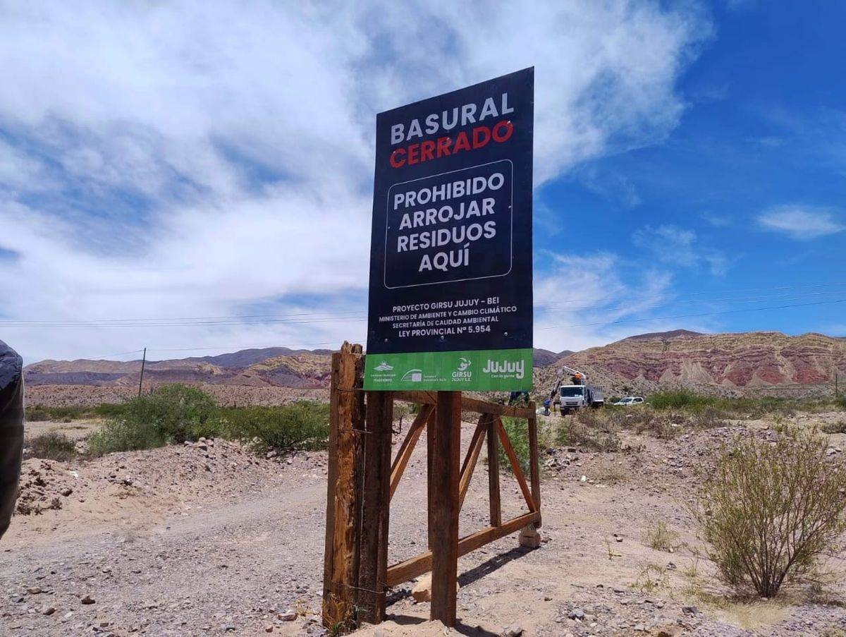 Basural a Cielo Abierto (BCA) cerrado definitivamente en Huacalera - Quebrada de Humahuaca - Jujuy