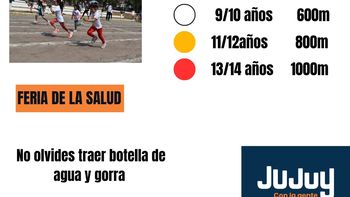 inscriben para competir en la primera mini maraton infantil