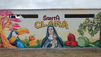 Murales: nuevas intervenciones artísticas se realizaron en Santa Clara y Caspalá