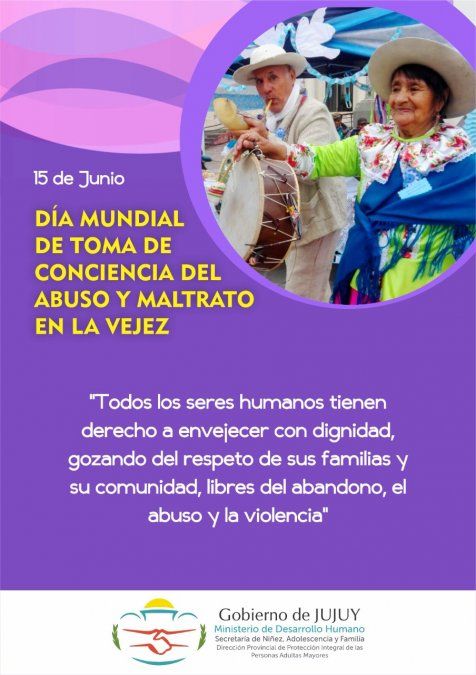 Día Mundial de Toma de Conciencia del Abuso y Maltrato en la Vejez