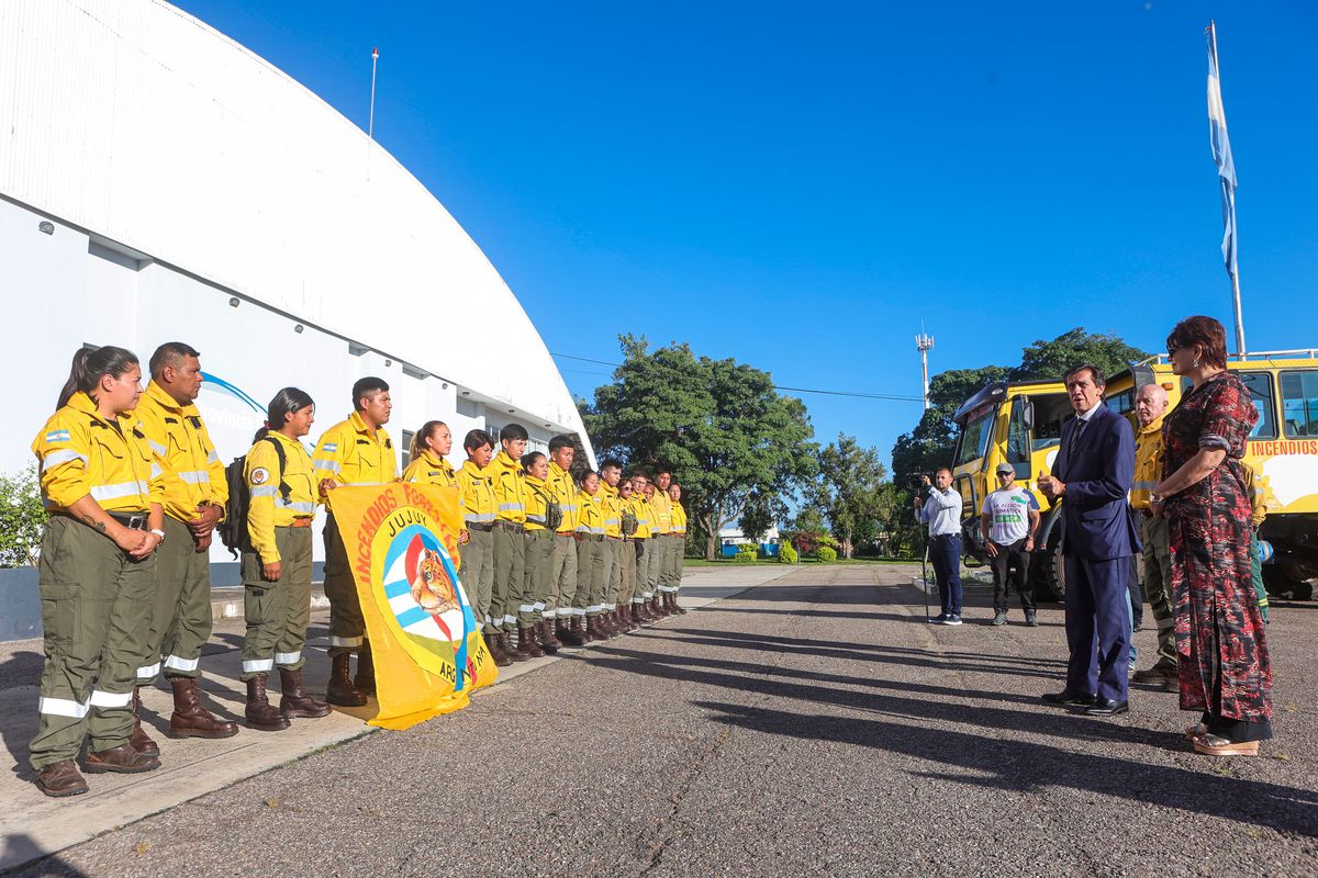 Brigadistas jujeos estn en Neuqun