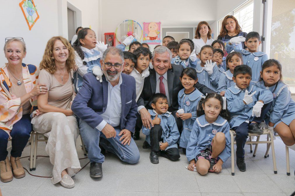 Morales vuelca la energía de Cauchari en la educación de la primera infancia