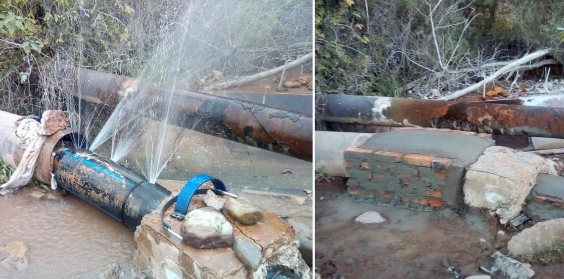 Agua Potable reparó acueducto que abastece a Libertador General San Martín