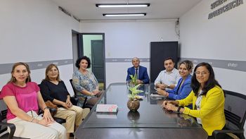 reunion entre la secretaria de ninez y el instituto populorum progressio