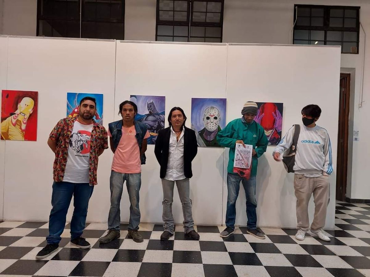 Alumno de Dibujo del DTC de Perico participa de la Muestra Colectiva ECA que se desarrolla hasta el 30 de abril en el Centro de Arte Joven Andino (CAJA), Alvear 534 de la capital jujeña.