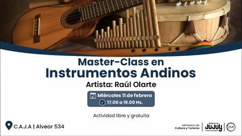 Master-Class en Instrumentos Andinos: una propuesta para revalorizar la música de raíz