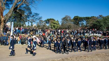 La promesa a la Bandera en imágenes