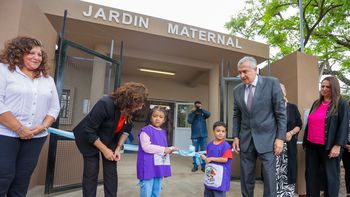 en san pedro, el gobernador morales puso en funcionamiento un nuevo jardin maternal