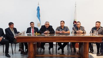 reunion del gabinete de seguridad: unifican ejes de trabajo