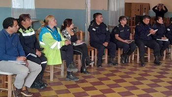 reunion por el operativo de punta corral en tumbaya
