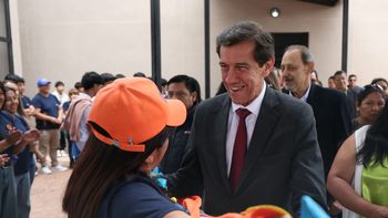 Sadir inauguró un moderno edificio para el Colegio N° 27 de El Bananal