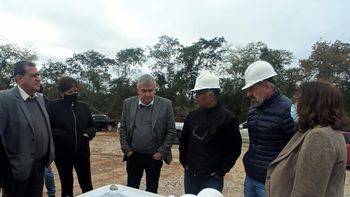 morales visito la obra del centro de transferencia en libertador morales visito la obra del centro de transferencia en libertador