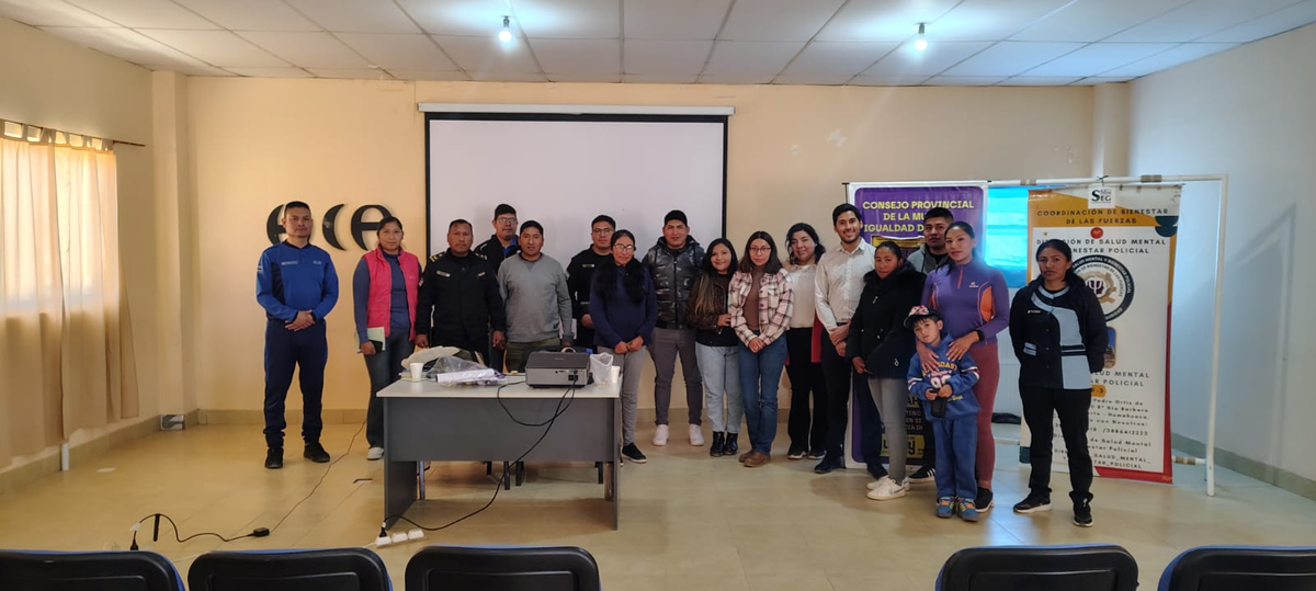 Taller sobre violencia de género para policías en Humahuaca Taller sobre violencia de género para policías en Humahuaca