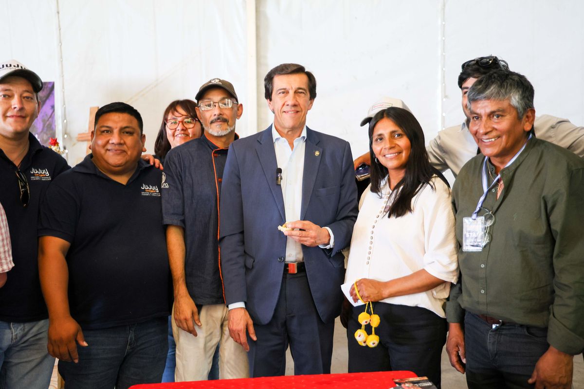 Sadir respald&oacute; a emprendedores juje&ntilde;os durante su visita a la Expo Productiva en Ciudad Cultural