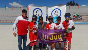 juegos nacionales evita: medalla de oro para jujuy en patin carrera