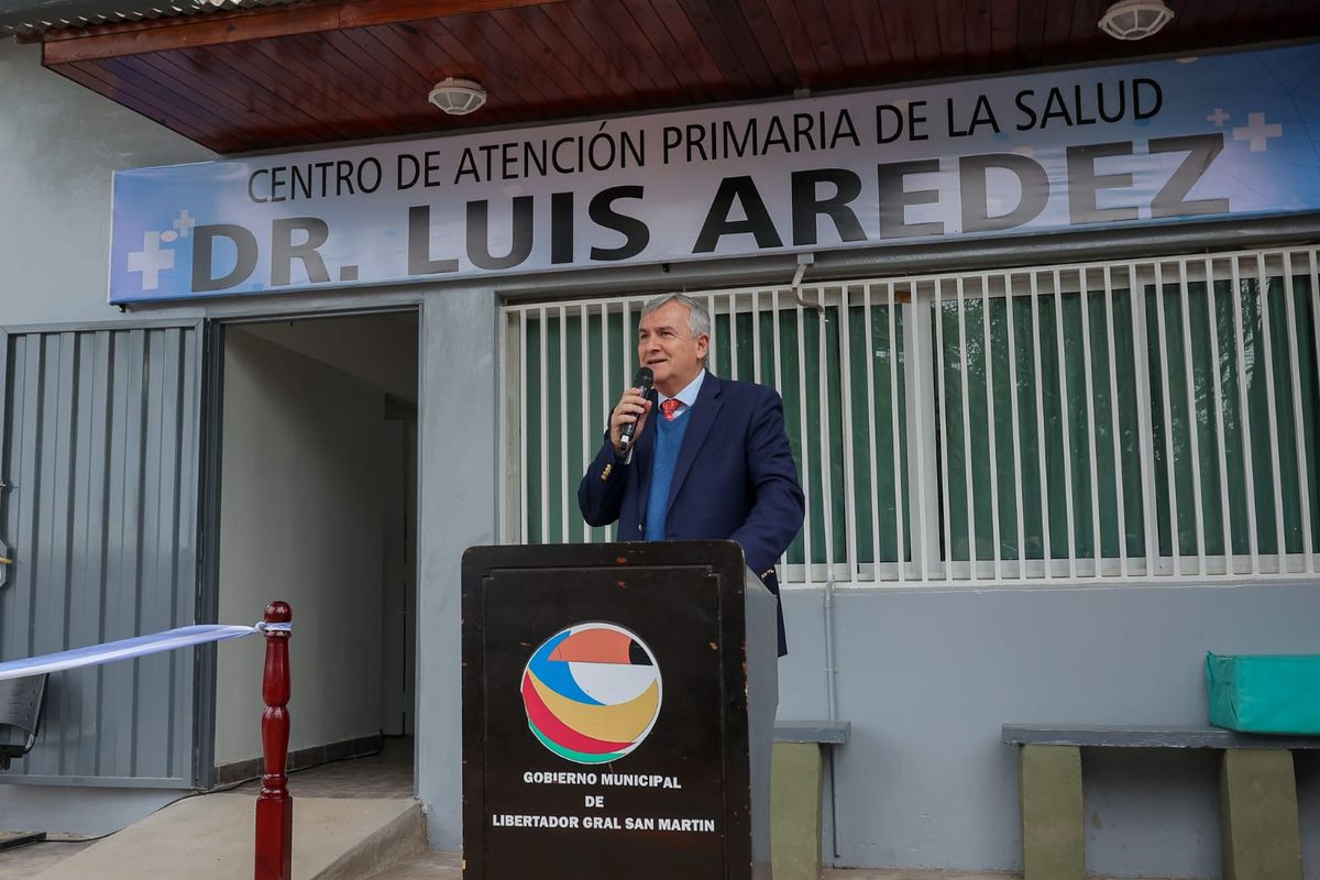 CAPS Aredez de Libertador: El gobernador inauguró obras de refacciones con una inversión de más de 5 millones de pesos