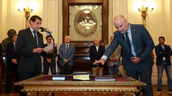 Sadir tomó juramento al nuevo Ministro de Minería