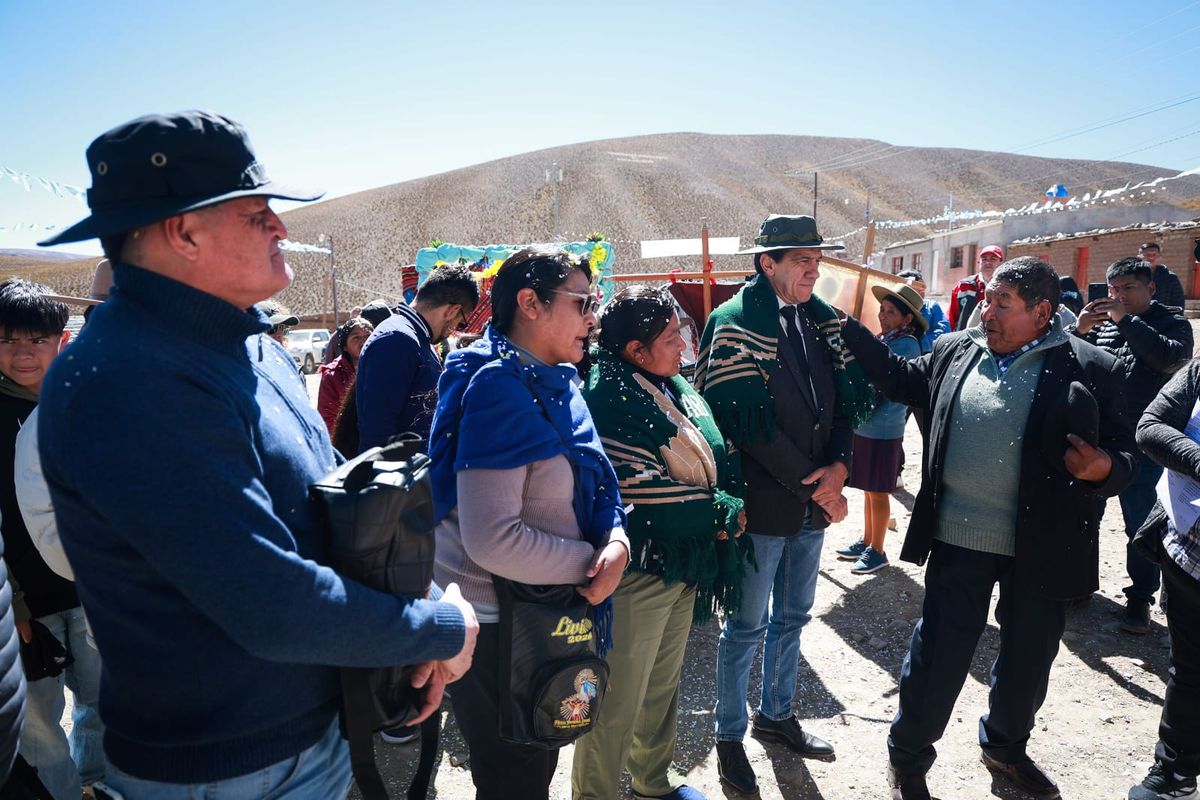 Sadir acompañó a la comunidad de Liviara en las fiestas patronales y el 29° aniversario de su fundación