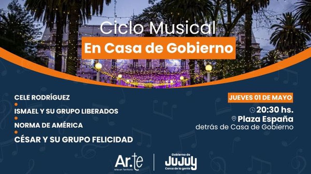 La Plaza España se llena de música con un nuevo Ciclo en Casa de Gobierno