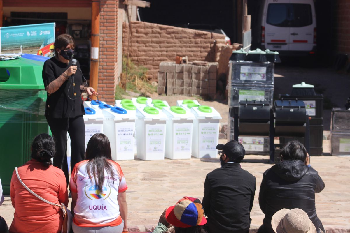 Inician experiencia piloto de separación de residuos en comunidades del Zenta y Uquía