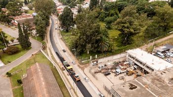 Jujuy Construye: avanzan las obras de pavimentación de la RP 4, avenida Bolivia