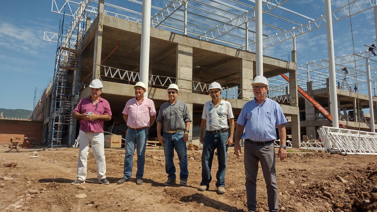 El imponente avance de obras para el nuevo hospital Orías