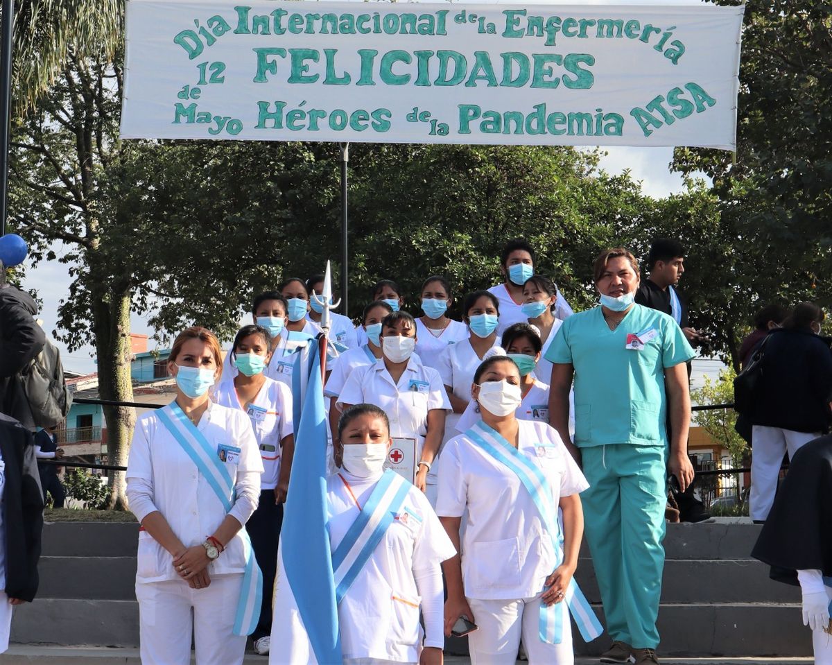 La celebración central por el Día de la Enfermería se realizó en Monterrico