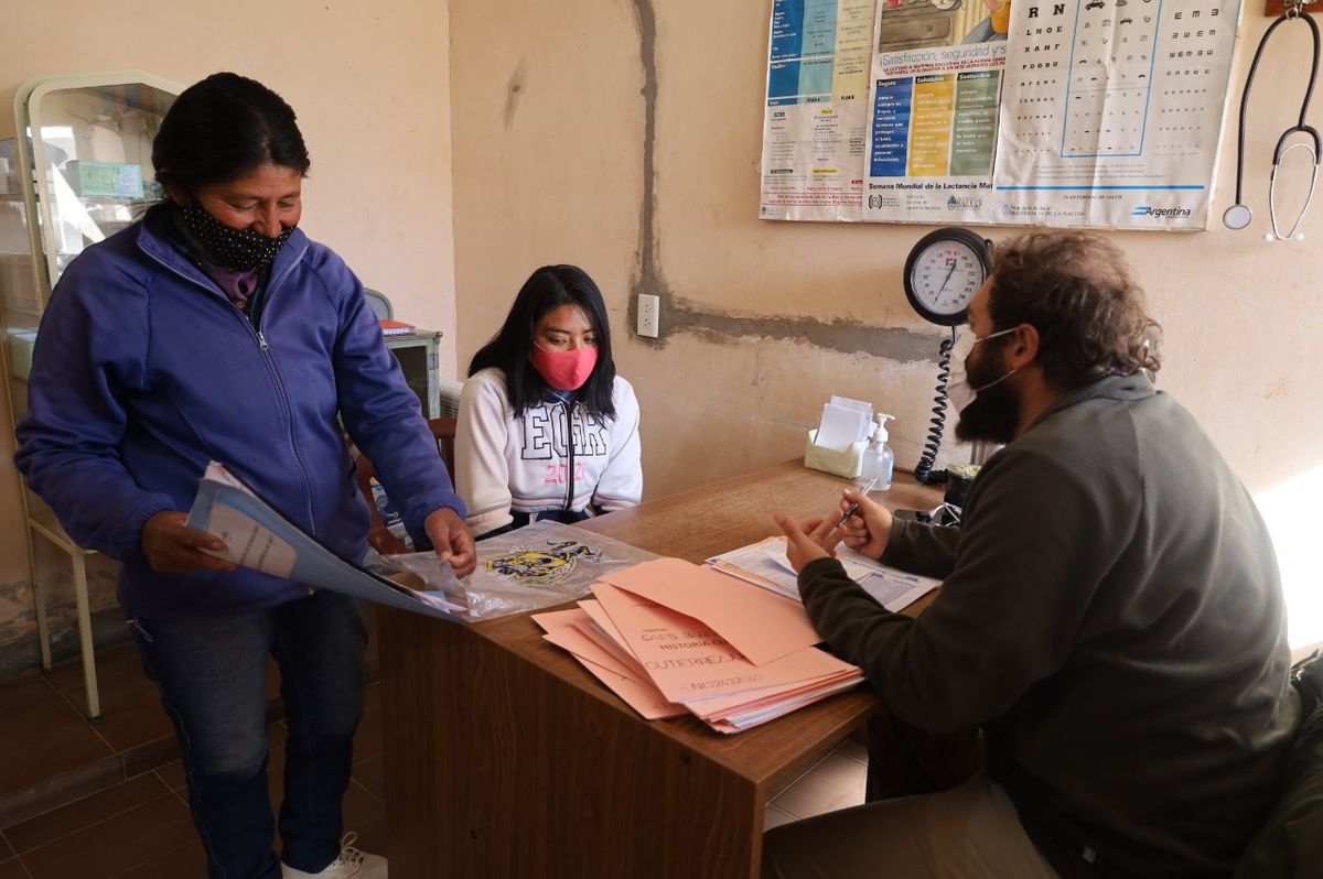 Un nuevo operativo sanitario se realizó en Barrancas