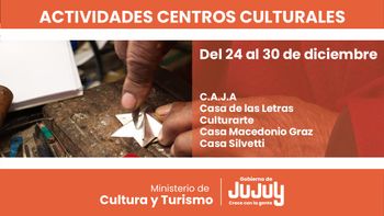 Los centros y espacios culturales con propuestas variadas