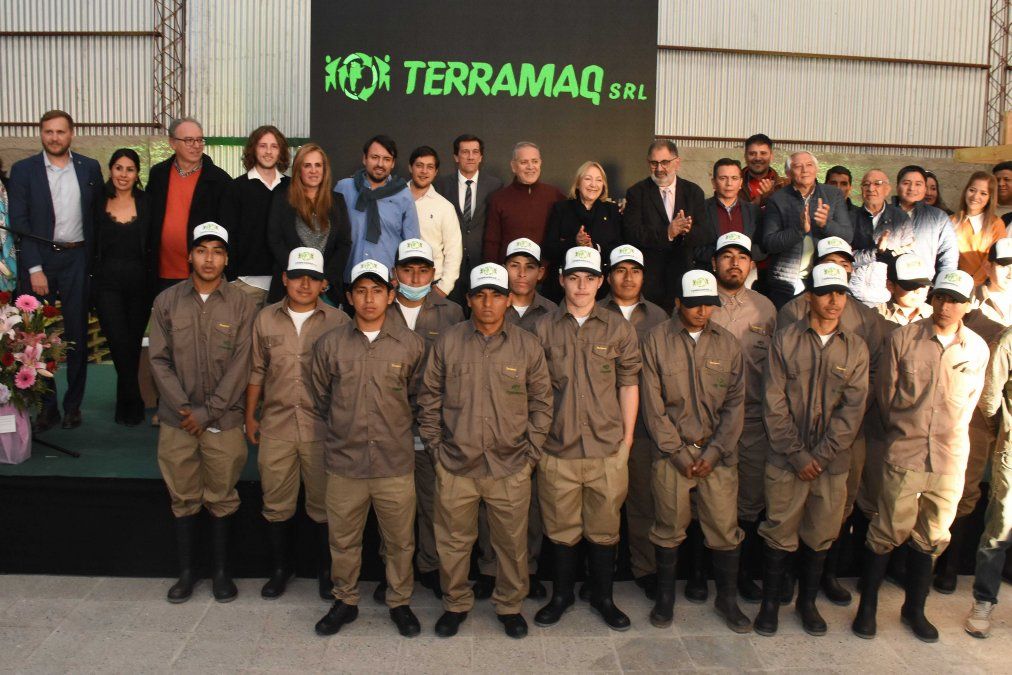 Terramaq inauguró su planta en el Parque Industrial de Perico