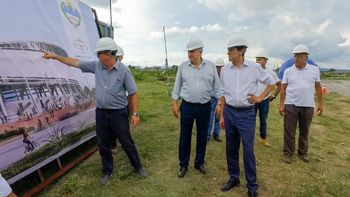 morales y sadir recorrieron las obras de ciudad deportiva que se construye en alto comedero morales y sadir recorrieron las obras de ciudad deportiva que se construye en alto comedero