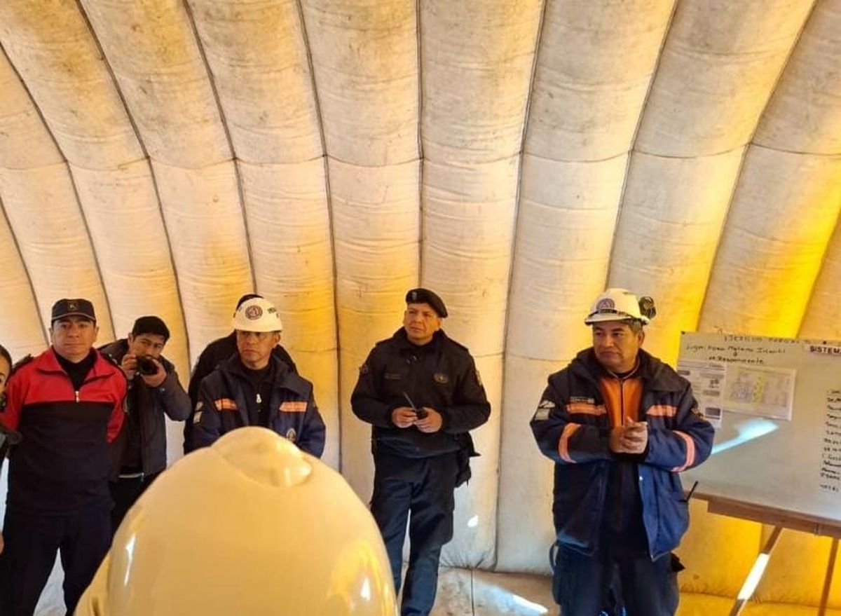 Exitoso ejercicio de evacuación en el Materno Infantil