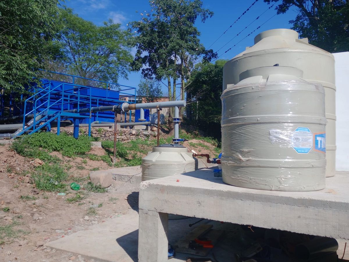 Agua Potable de Jujuy finalizó la flamante planta potabilizadora de agua de Los Alisos