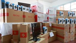 Sadir entregó nuevo equipamiento tecnológico a dependencias del Ministerio de Educación