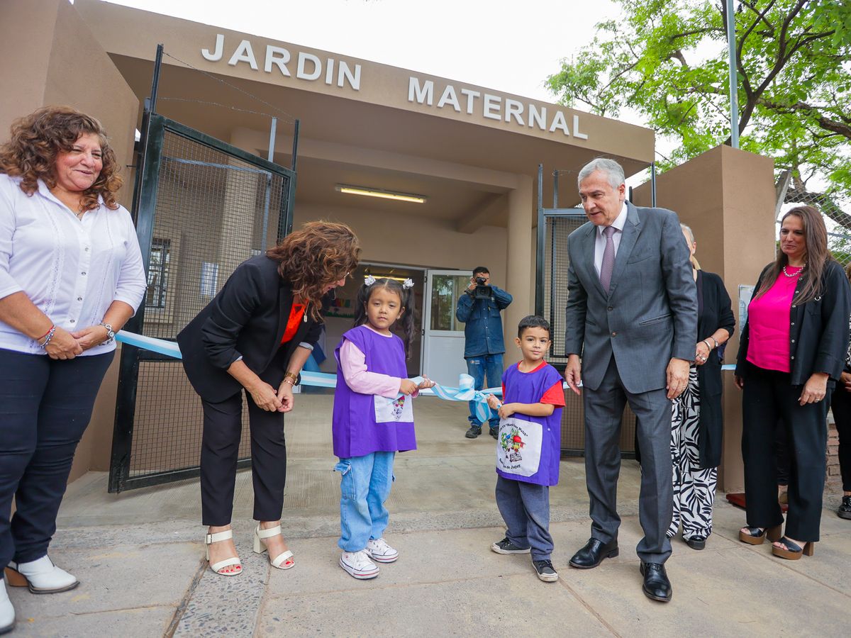 En San Pedro, el gobernador Morales puso en funcionamiento un nuevo Jardín Maternal