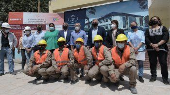 Inició la construcción de un nuevo edificio escolar en San Pedro