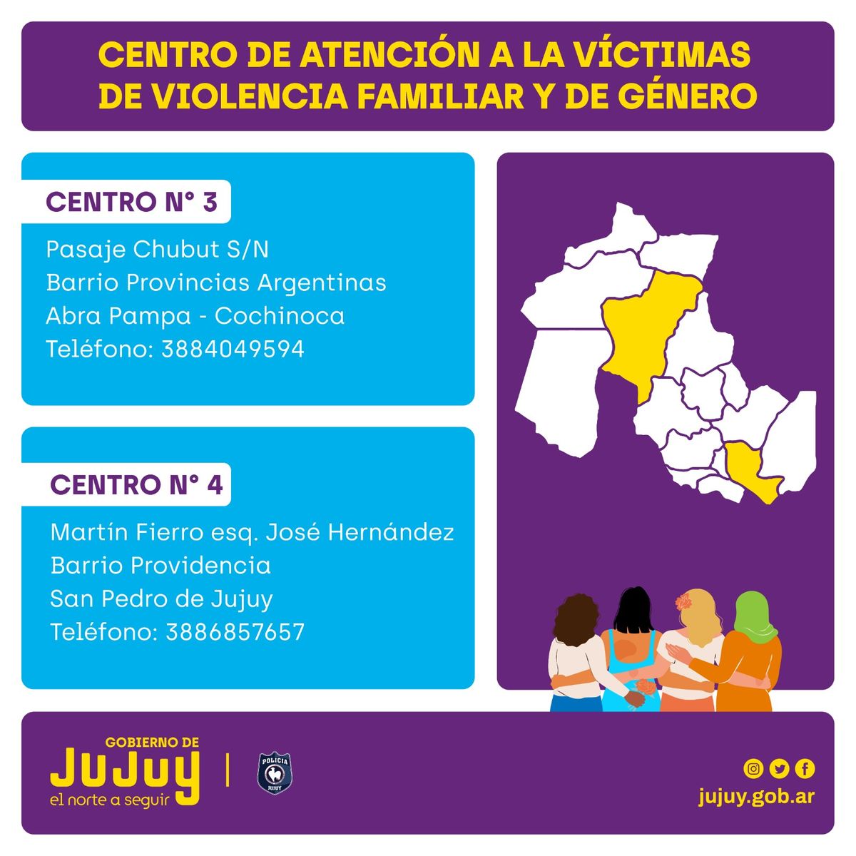 Ministerio de Seguridad: Atención permanente en espacios de contención a víctimas de violencia familiar y de género