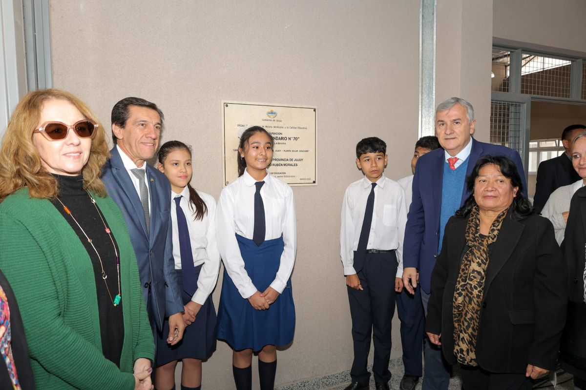 El gobernador Morales inauguró imponente complejo educativo en Calilegua
