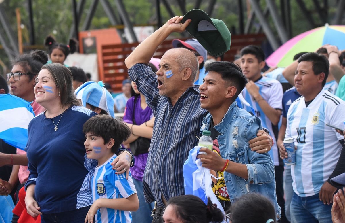 Argentina Campeón Mundial: incontenible alegría en Jujuy