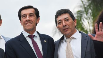 Sadir acompañó la asunción de Victor González como intendente de El Carmen