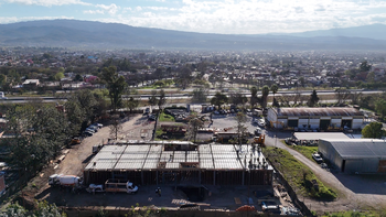 Nuevo edificio de Recursos Hídricos: 25% de avance de obras