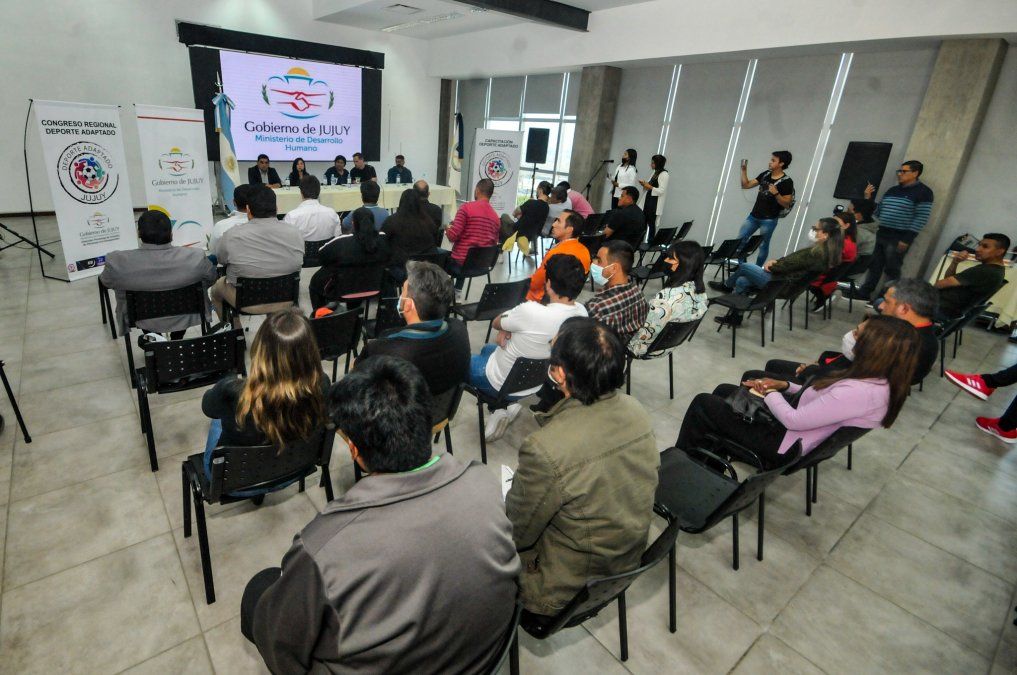Apertura del  1° Congreso Regional de Deporte Adaptado en Jujuy