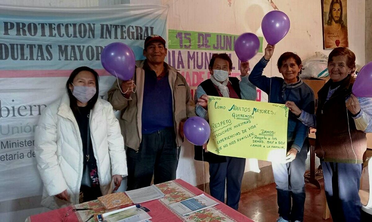 En Lozano y Monterrico: Jornadas de Sensibilización y Promoción de Derechos de Personas Adultas Mayores