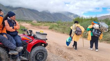 Operativo integral del Gobierno de Jujuy para acompañar a los peregrinos en Punta Corral