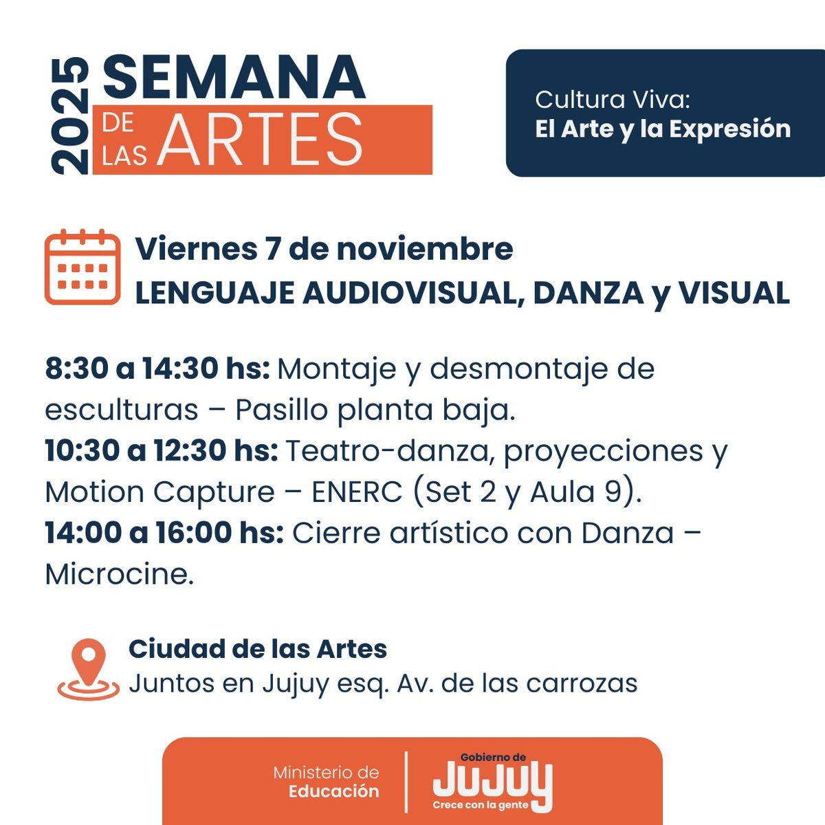 Semana de las Artes 2025: expresión y creatividad en un solo escenario Semana de las Artes 2025: expresión y creatividad en un solo escenario