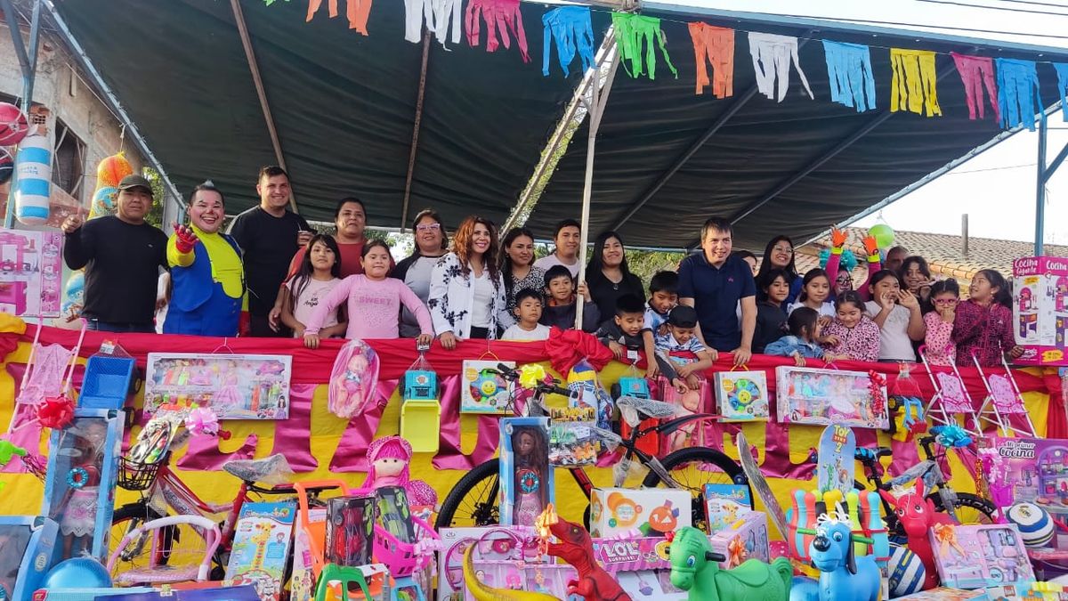 Fraile Pintado agasajó a las infancias
