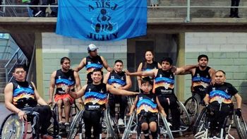finalizo la liga nacional nortena de basquet en sillas de ruedas