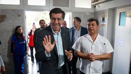 Sadir recorrió las obras que mejoran la infraestructura y los servicios del hospital Gallardo