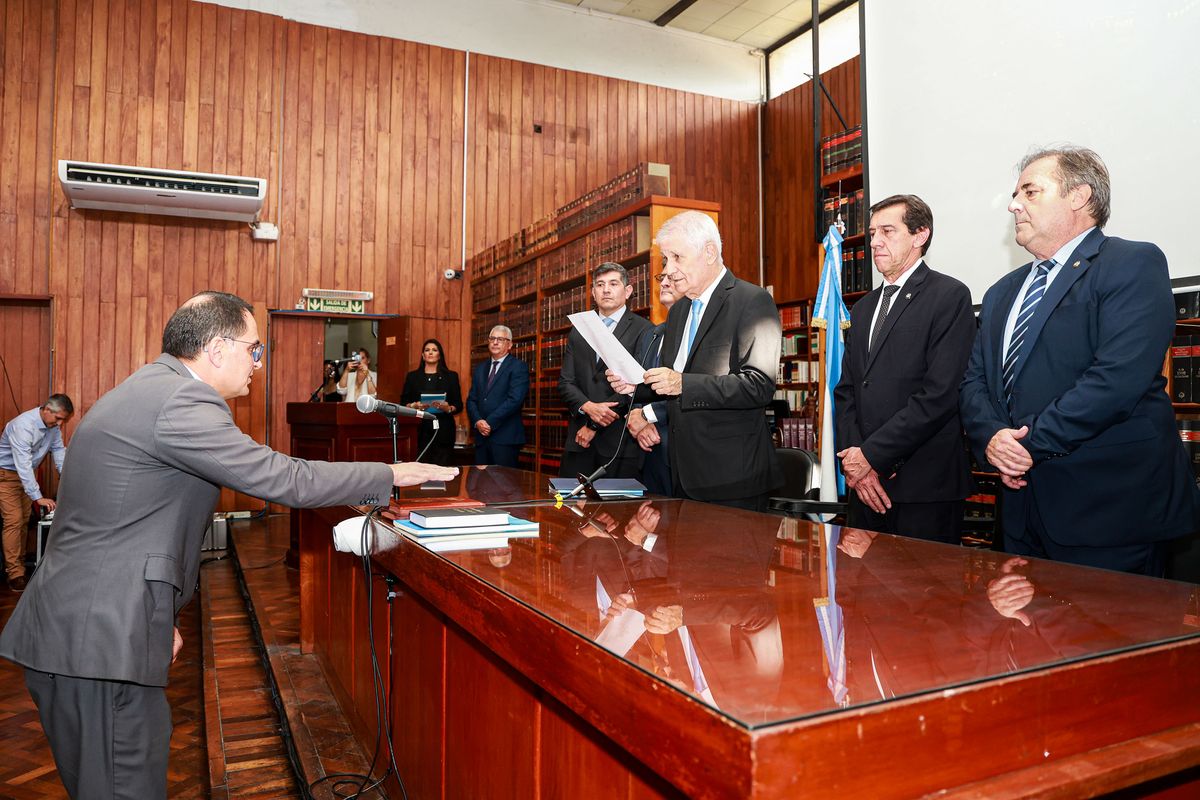 Sadir participó del acto de asunción de los nuevos jueces de la Corte Suprema de Justicia de Jujuy