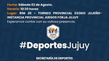 Se vienen los Juegos Forja Jujuy – Torneo Provincial 
